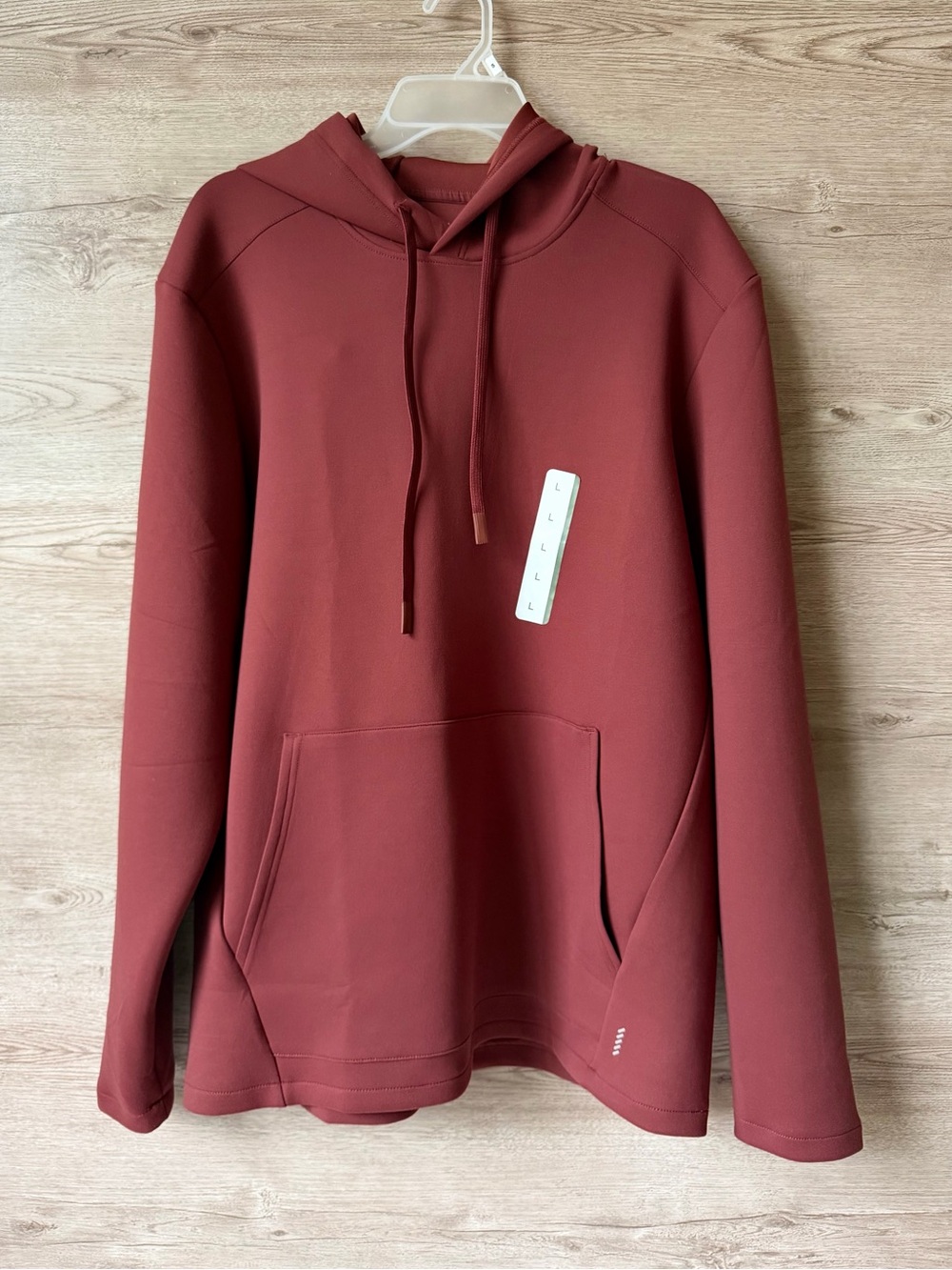 NWT Balance Collection Men’s Corbin Performance Pullover Hoodie Burgundy Large
